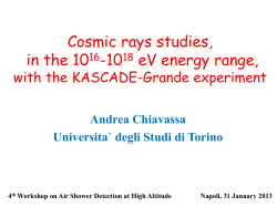 KASCADE-Grande experiment