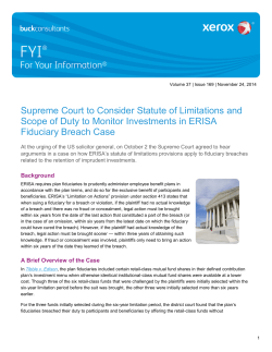 Supreme Court to Consider Statute of Limitations and Scope of