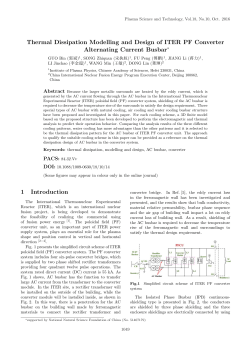 Thermal Dissipation Modelling and Design of ITER PF Converter