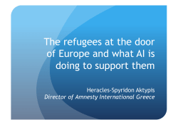 The refugees at the door of Europe and what AI is doing to support
