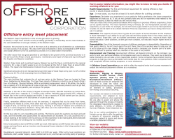 Offshore entry level placement