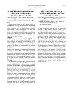 Classical nucleation theory predicts dissolution kinetics of silica