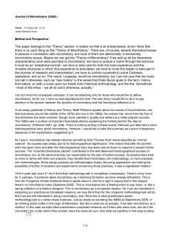 This paper belongs to the “Theory” section. It makes me feel a bit