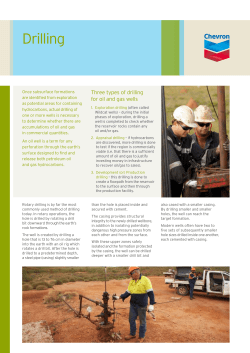 Drilling - Chevron Australia