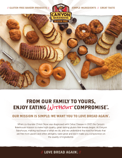 FROM OUR FAMILY TO YOURS, ENJOY EATING Without