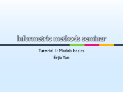 Scholarly network analysis