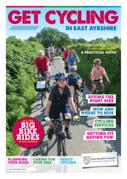 Cycling in East Ayrshire guide