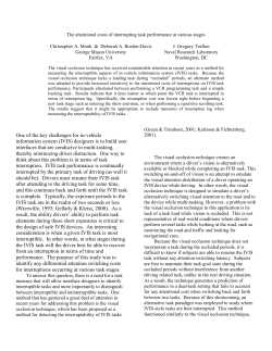 The attentional costs of interrupting task performance at various stages