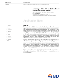Advantages of the 561-nm (Yellow-Green) Laser
