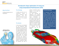 Aerodynamic shape using Computatio Aerodynamic shape
