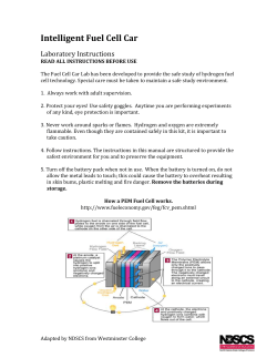 Intelligent Fuel Cell Car