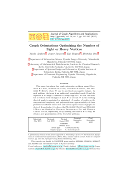 Graph Orientations Optimizing the Number of Light or Heavy Vertices