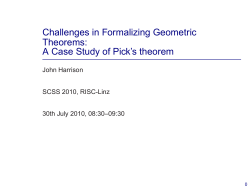 Challenges in Formalizing Geometric Theorems: A Case Study of