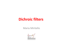 Dichroic filters