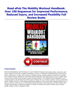 Read ePub The Mobility Workout Handbook: Over