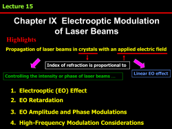 Optical Electronics in Modern Communications