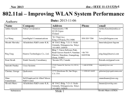 HEW 11ai - IEEE Mentor