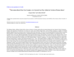 An Untested Gas Play within the Northern Pletmos Basin