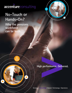 No-Touch or Hands-On?