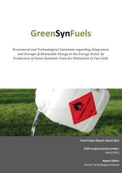 GreenSynFuels Report