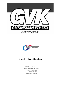 Cable Identification