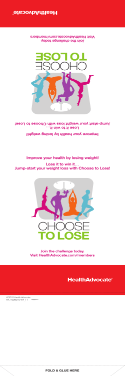 Improve your health by losing weight! Lose it to win it&hellip; Jump