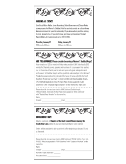 calling all cooks! book order form
