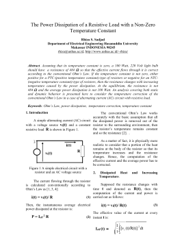 1. Introduction A simple alternating current (AC) circuit with a voltage