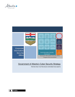 Information Security Program Strategic Plan