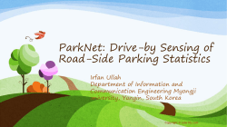 ParkNet: Drive-by Sensing of Road-Side Parking Statistics