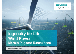 Ingenuity for Life &ndash; Wind Power