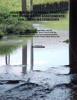 Houston Ship Channel Tributary: Receiving Water Assessment