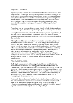 Walkout.Roots - WordPress.com