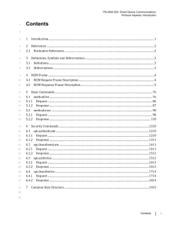 M2M TR-50 - Protocol Aspects - TIA