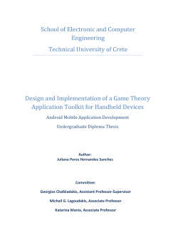 Design and Implementation of a Game Theory Application Toolkit for