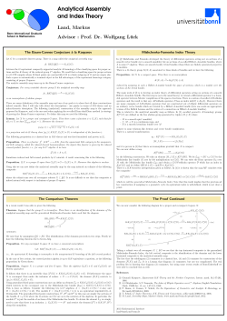 Analytical Assembly and Index Theory