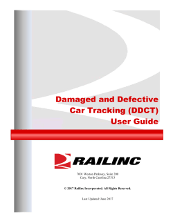 (DDCT) User Guide