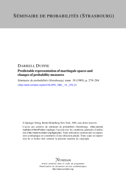 Predictable representation of martingale spaces and changes of