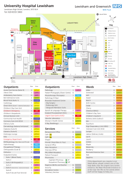 Leaflet guide 31 May 2016.cdr - Lewisham and Greenwich NHS Trust