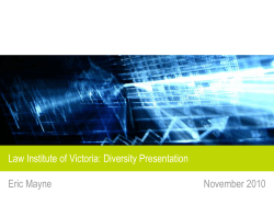 Presentation outline ASX`s Corporate