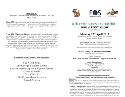 FOS Dog Pony Show Programme – 0317 FINAL (1)