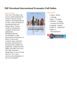 PdF International Economics Full Online