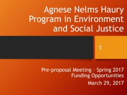 Haury Program seed grant funding does not fund