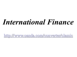 International Finance