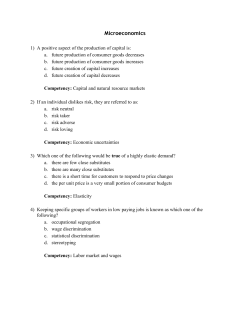 Microeconomics - FBLA-PBL