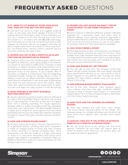 frequently asked questions