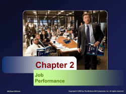Job performance