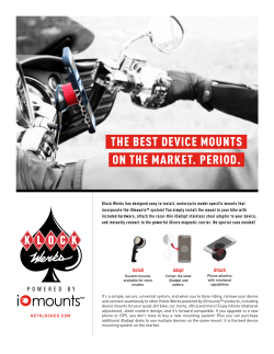 THE BEST DEVICE MOUNTS ON THE MARKET. PERIOD.