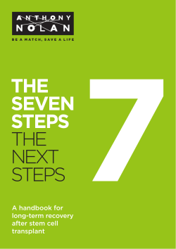 the seven steps the next steps