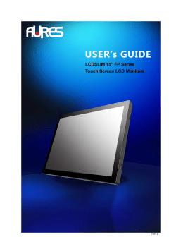 USER`s GUIDE - Support Aures